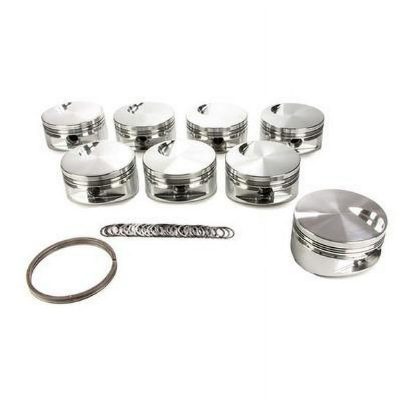 Je Pistons 257966, Bbc Flat Top Piston Set 4.530 Bore -3Cc Performance