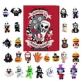 thumbnail image 3 of Calendario de Adviento de Navidad Nuevo calendario de cuenta regresiva de Halloween Caja sorpresa Atmósfera fantasmal Navidad gótica 24 regalos Caja del día de Adviento, 3 of 5