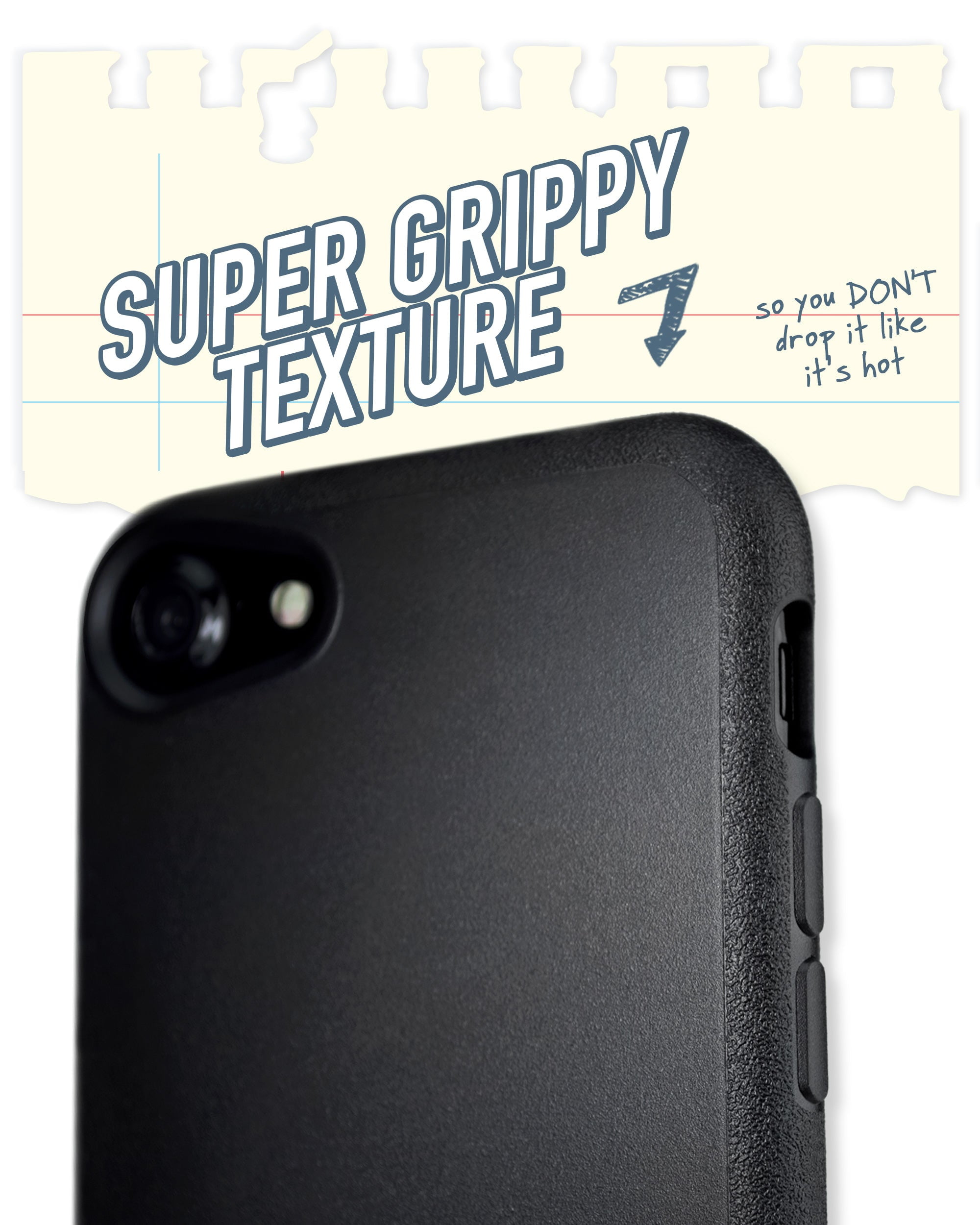 Gripmunk - Slim Case for iPhone SE / 8 / 7 – Smartish