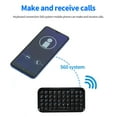 thumbnail image 3 of maskred Wireless Keyboard with Button Keys Handheld Small Universal Small Receiver Strong Stability Pocket Keypad Movie Theater 12.00*6.00*0.70cm 1Set, 3 of 6