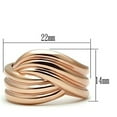 thumbnail image 4 of Luxe Jewelry Designs Ion Plated Women's Freeform Ring - Size 5 (Pack of 3), 4 of 4