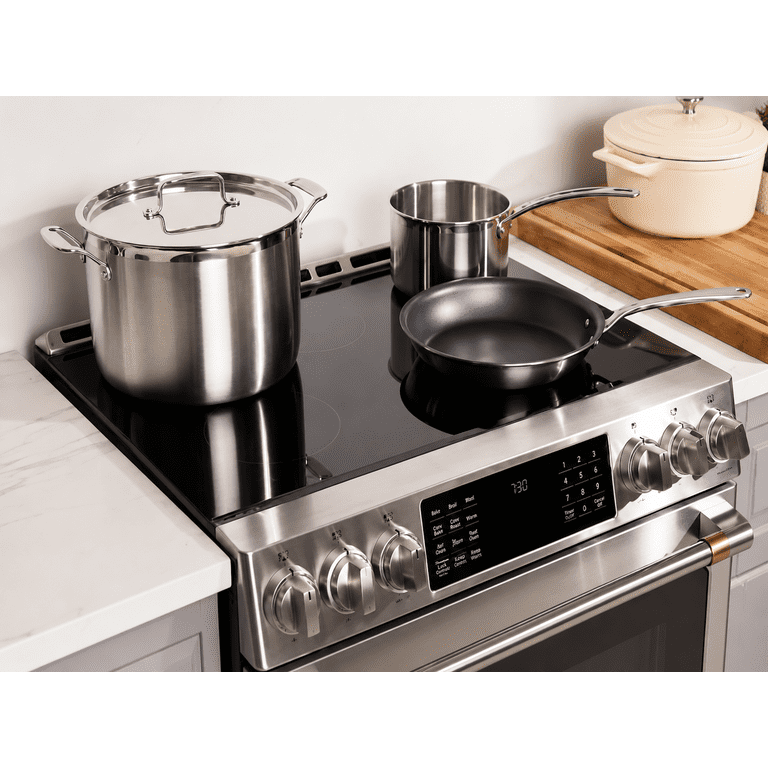 CoreClad 10-Piece Tri-Ply Stainless Steel Cookware Set photo 7
