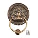 thumbnail image 4 of Aldaba de puerta decorativa con forma de cabeza de león, resistente, estilo retro 5 pulgadas, 4 of 9