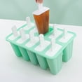 thumbnail image 4 of SXcggal Popsicle Mould，Popsicle Maker Popsicle Silicone Ice Popsicle Reusable Easy Release Ice Make Multifunctional Healthy Unbreakable Kitchenware, 4 of 4