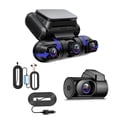 thumbnail image 1 of Cámara Dash 4Lens ABS 2K1080P Grabador Coche DVR Soporte Teléfono WIFI G-PS Track G-Sensor Speravity, 1 of 6