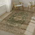 thumbnail image 4 of WIPONKEN 3x5 Area Rugs for Living Room Bedroom Dining Room Office Farmhouse, Machine Washable Non Slip Vintage Persia Rug, 4 of 8