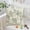 C #2, variant on Uklsqma Easter Pillow Cover 18X18 Inches | Green Rabbits Flowers Easter Eggs Printed Throw Pillowcase | Soft Brushed Fabric Hidden Zipper | Decorative Cushion Cover for Sofa Chair Car Home