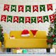 thumbnail image 1 of Decoración Navideña, Pancartas para Fiestas, Guirnaldas de Papel de Colores, Letras Navideñas Colgantes, Guirnaldas, Pancartas de Cuerda, 1 of 6
