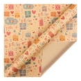 thumbnail image 2 of Binwennn 1PCs ( 70cmX50cm, 4.11 Square Feet)-sided Christmas Wrapping Paper, Classic Santa And Other Patterns Reversible Christmas Wrapping Paper Foil Christmas Wrapping Paper Set Christmas Wrapping, 2 of 2