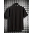 thumbnail image 2 of Stylish LOS ANGELES Letter Print Boy's Creative T-shirt, Casual Lightweight Comfy Short Sleeve Tee Tops, Kids Clothes For Summer, 2 of 6