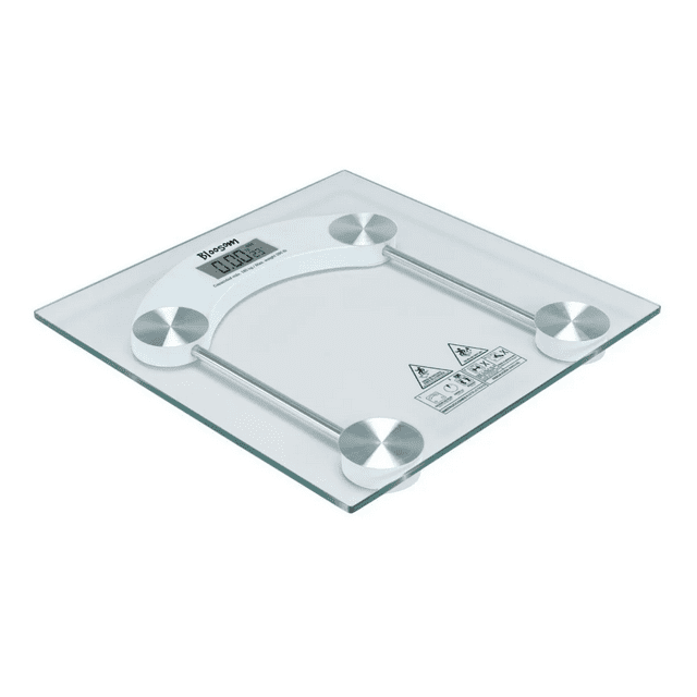 Bascula Bloosom Corporal Para Baño De 180kg Ultra Delgada Color Transparente