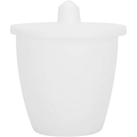 Lepai Porcelain Crucible with Lid, Cover Lab Crucible High Form PTFE ...