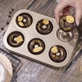 thumbnail image 4 of OIUR Donut Baking Pan 6-Count Carbon Steel Nonstick Donut Pan for Baking Easy Release Doughnut Molds Multifunctional Bakeware for Cakes Muffins Pies, 4 of 7