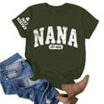 thumbnail image 3 of Blusas de Manga Corta para las Mujeres Divertida Impresión Cuello Redondo Camiseta Vintage, Blusas de Primavera para las Mujeres, 3 of 3