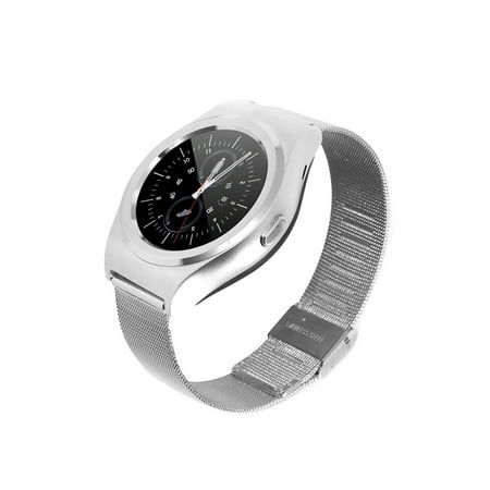1.3 inches Round touch scree n Water Resistant bluetoo th Smartwatch Phone