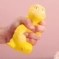 thumbnail image 4 of Arrogant Chimpanzee Cute Yellow Monkey Animal Toy Birthday Stress Toy, 4 of 8