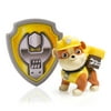 Paw Patrol Action Pack Pup & Badge, Rubble