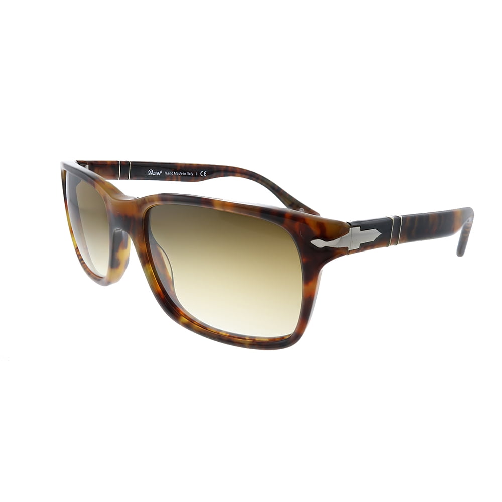 Persol PO 3048S Plastic Mens Rectangle Sunglasses Caffe' 58mm Adult ...