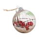 thumbnail image 1 of Adorno navideño colgante Beautynvta en liquidación, bola de plástico transparente para colgar, ideal para decorar el árbol de Navidad al aire libre., 1 of 2