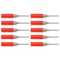thumbnail image 1 of Broches de Test de Sonde, 2mm Non Destructif 10pcs Léger Antirouille Broches de Test Robuste Haute Résistance Compacte pour la Détection de Tension pour Multimètre Rouge, 1 of 8