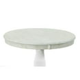 thumbnail image 3 of Carolina Classics Fairview Table de Salle à Manger Ronde à Piédestal de 30 Pouces en Blanc Délavé, 3 of 4