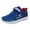 Blue, variant on Bmisegm Boys Girls Shoes Kids Tennis Athletic Running Walking Lightweight Sneakers for Little/Big Kid Breathable Mesh Sport Shoes Kids Sneakers Dark Blue 1 (US size)