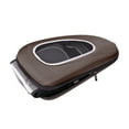 thumbnail image 3 of ibiyaya 5 in 1 EVA Convertible Foldable Small Pet Carrier/Stroller, Brown, 3 of 7