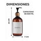 thumbnail image 5 of Juego De Baño Xtellar3 Dispensadores Jabon Shampoo Color Ambar, 5 of 5