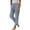 A2 Light Blue, variant on Cropped Linen Pants Women Office Dress Work Slacks Lounge Baggy Trousers Solid Color Slacks Breathable Linen Pant Loose Comfy Capri Pants Cropped Summer Capris Pants Loose Fit Trousers 2XL