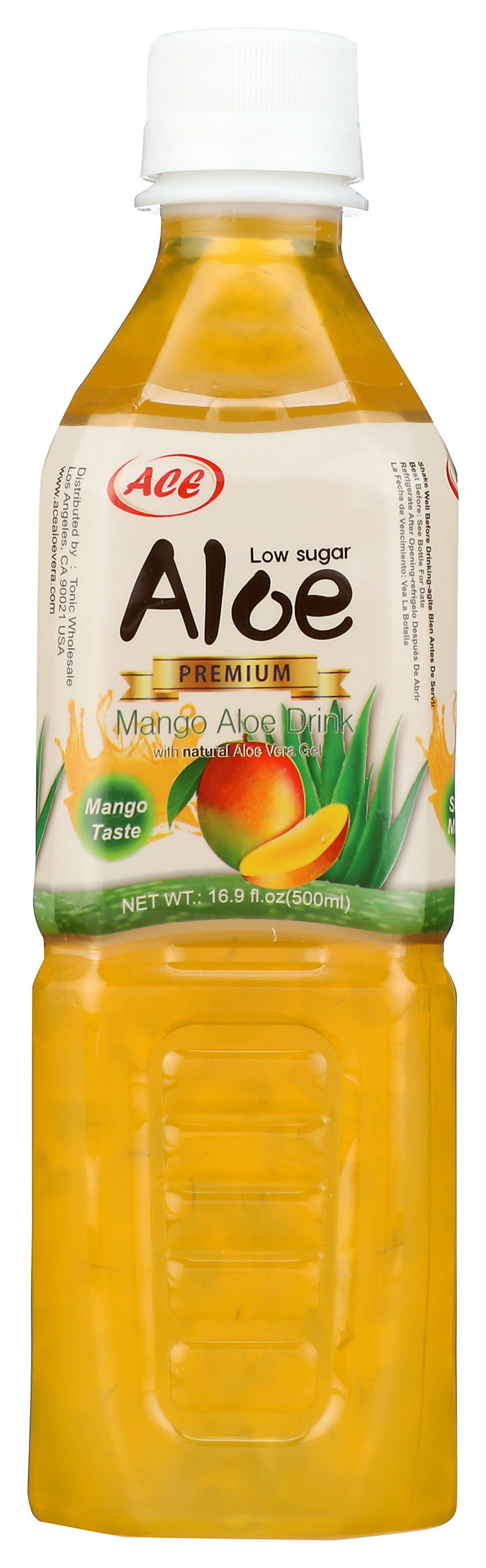 Ace Aloe Juice Mango Flavor, 16.90 Fl oz.