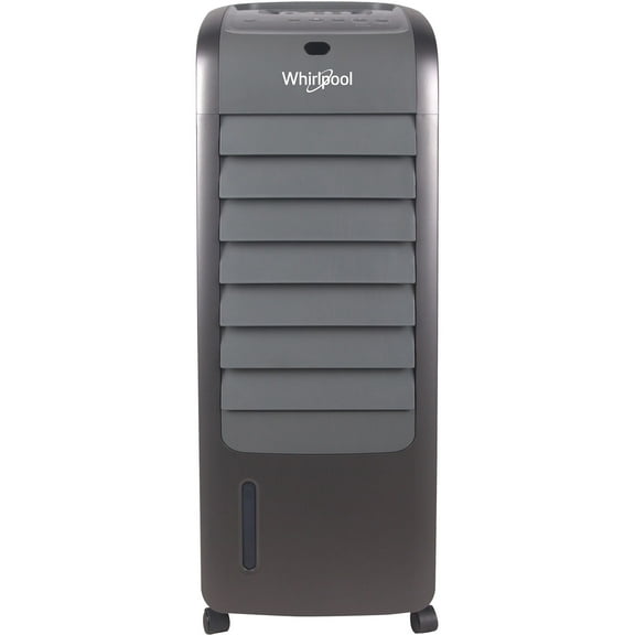 Whirlpool 155 CFM 309 Sq ft Indoor Evaporative Air Cooler with Remote Control, Titanium,WPEC12RMT