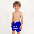 thumbnail image 3 of FcBaudy Children's Pocket Shorts Drawstring Elastic Printed Casual Swim Trunks five point pants, 3 of 8