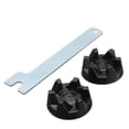 thumbnail image 1 of 2 Piece Mixer Rubber Coupler Gear with Removal Tool for Kitchenaid 9704230, 1 of 1