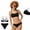 Black-3, variant on Teen Swimsuit Girls Swimsuit With Shorts Bathing Suit 2 Piece Teen Bathing Suits Girls Sets Size 12 Years