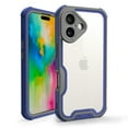 thumbnail image 6 of For iPhone 16 Plus Rugged Phone Case,4-in1 Heavy Duty Designng,Transparent Back,Shockproof Anti-fall Military Grade Protection Drop Proof Thin Fit Bicolor Vivid Phone Case Cover,Purple, 6 of 8