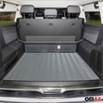 thumbnail image 2 of Pickup Truck Bed Liner Trunk Mat Trimmable Flooring Mat Black Grey Rubber, 2 of 8