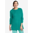 thumbnail image 5 of Woman Within Plus Size Ultra Soft Waffle Thermal Sweatshirt, 5 of 5