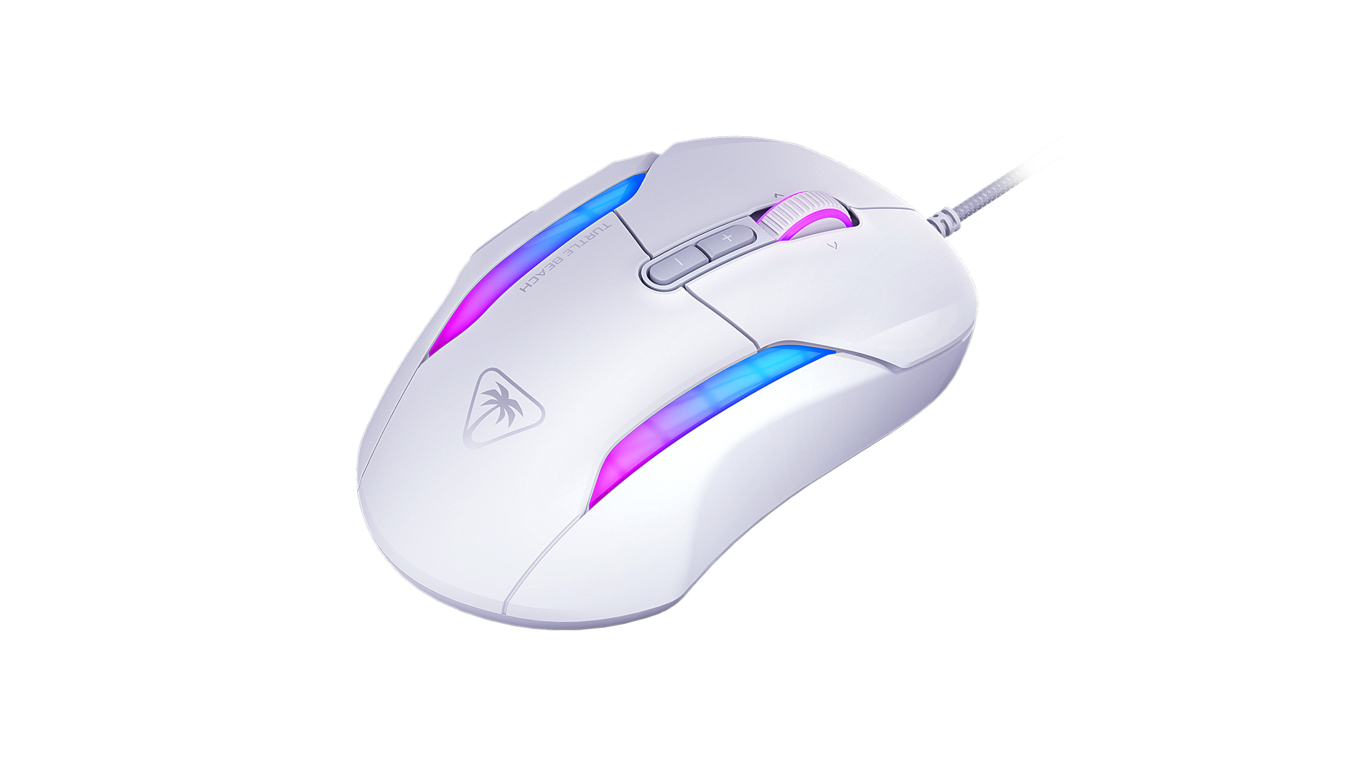 Turtle Beach Kone II Wired RGB Gaming Mouse, Arctic White