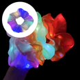 thumbnail image 2 of Scrunchies para el cabello Macarena con luz LED Elástico de satinado, 2 of 5