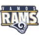 thumbnail image 1 of WinCraft Unisex Vamos Rams Pin Broche, Azul,, 1 of 2