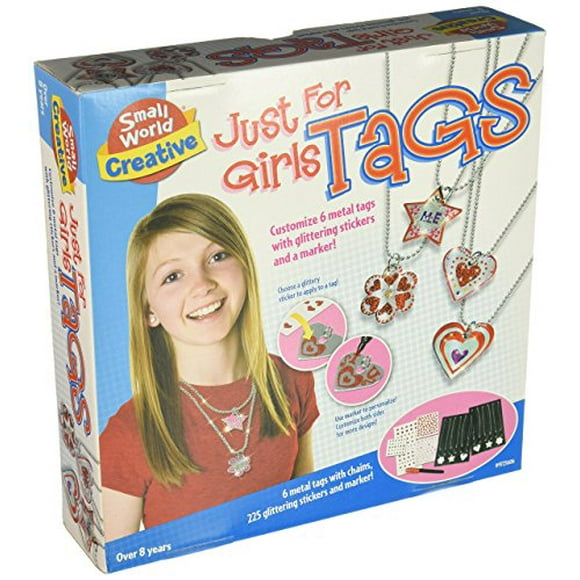 Small World Toys Just For Girls Tags Building Kit