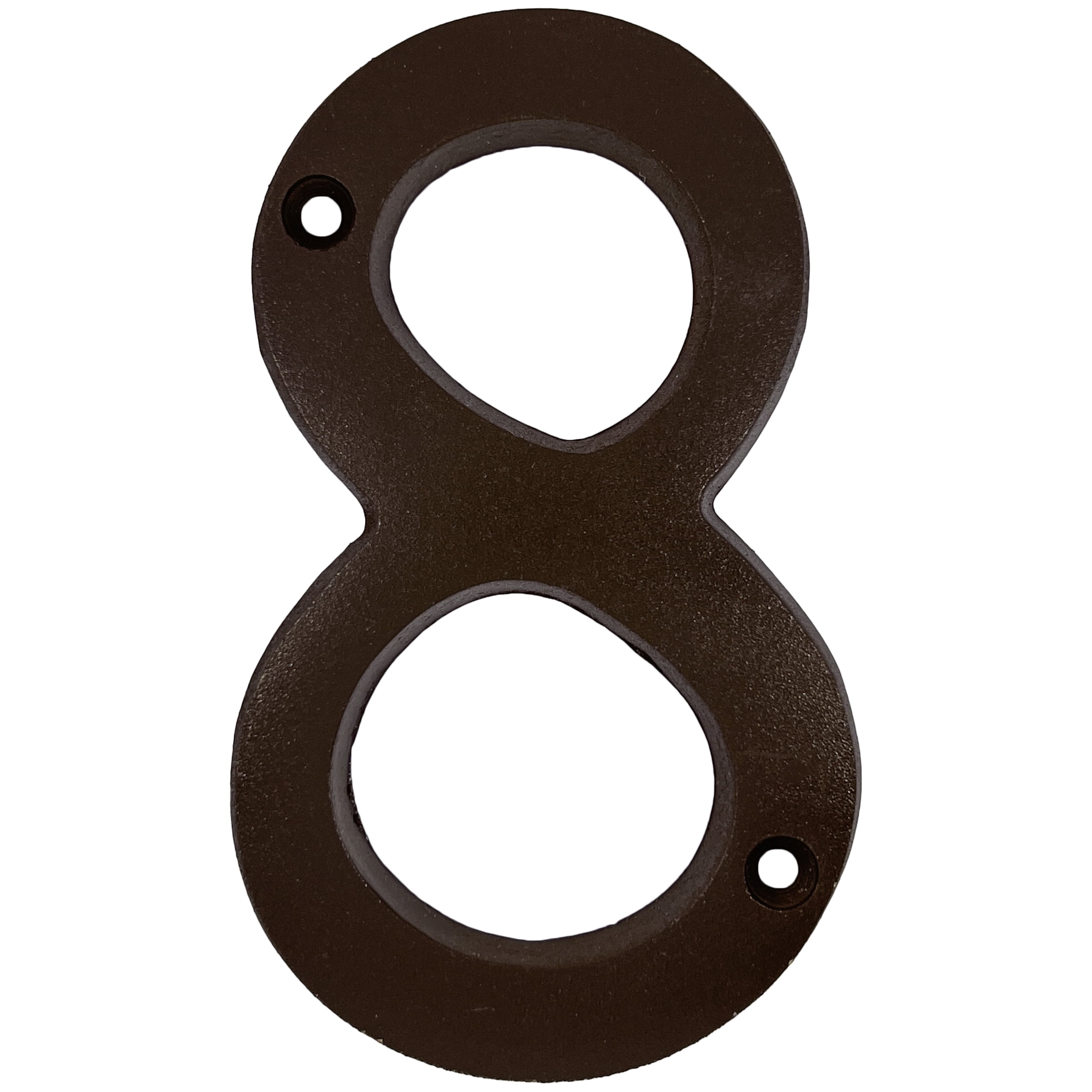 HY-KO 4" Aged Bronze Metal House Number 8