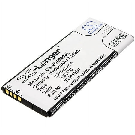 Replacement Battery for Alcatel 1 Dual SIM,TLI019D7,1900mAh,Mobile Phone battery