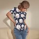 thumbnail image 3 of Fotbe Cute Basebal Body de Mujer con Cuello Redondo y Mangas Cortas, Sin Mangas Ajustado, Suave, Cómodo y Básico-Small, 3 of 7