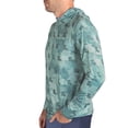 thumbnail image 3 of Everyday Outdoors Mens Louisiana Camo Long Sleeve Sun Hoodie - XXXL, 3 of 3