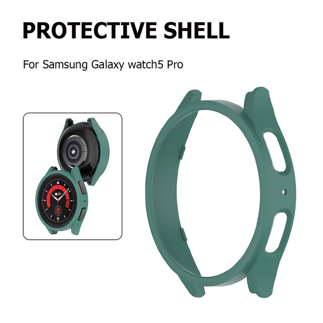 Cubierta protectora Marco de parachoques protector antiarañazos para Galaxy Watch5 Pro 45mm Ndcxsfigh Para estrenar