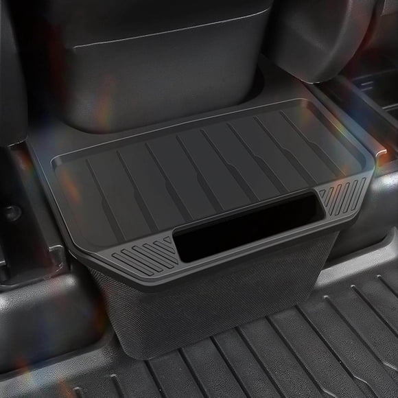 tredstone Boîte de Rangement sous le Siège Noire Plateau Caché pour Modèle Tesla Y Upgrade Noir