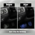 thumbnail image 4 of 1 Set Anti Slip Brake and Gas Accelerator Pedal Covers Foot Pedal Pads for Nissan Kicks X-Trail Rogue Sport Qashqai Blue, 4 of 6