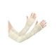 thumbnail image 1 of Guantes largos de mujer para exteriores, suaves, bloqueadores de sol, mangas sin dedos, color caqui, 1 of 4