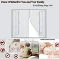 thumbnail image 5 of Magnetic Screen Door with Heavy Duty Mesh Curtain Keeps Bugs Out, Lets Fresh Air In, Fits Doors Up to 38 x 82 Inches, 5 of 8